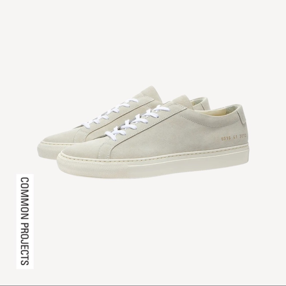 COMMON PROJECTS ORIGINAL ACHILLES LOW SUEDE 37
